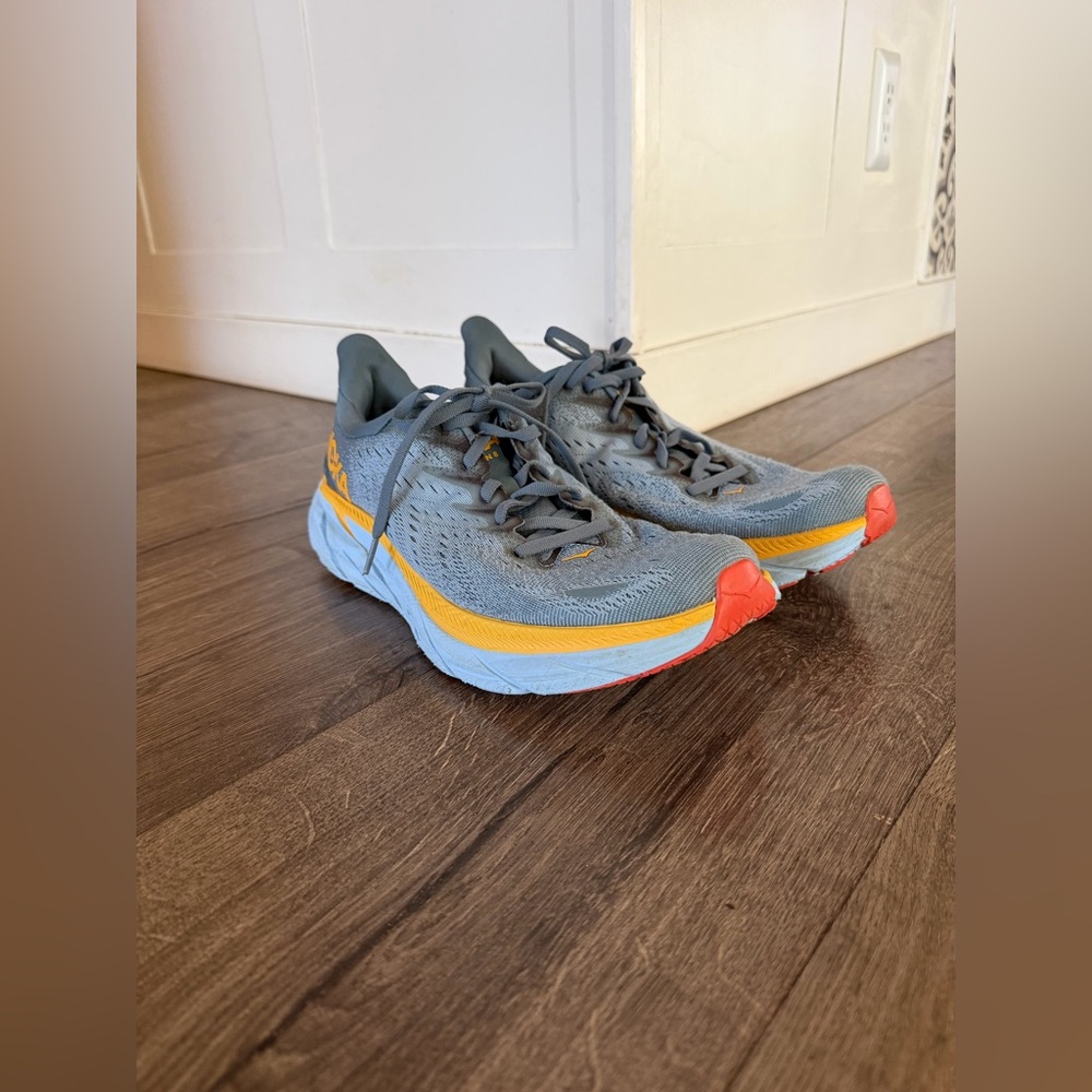 Hoka One One Men's Clifton 8 Blue Running Sneakers 1119393 GBMS Size 9.5 D - Picture 13 of 13